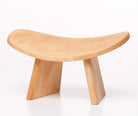ikuko ergonomic wood kneeling meditation bench assembled natural